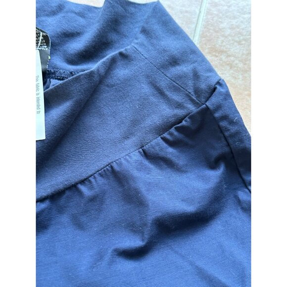 Babystyle Navy Petite‎ Maternity Under The Belly  Pant Women Size P - Picture 8 of 8